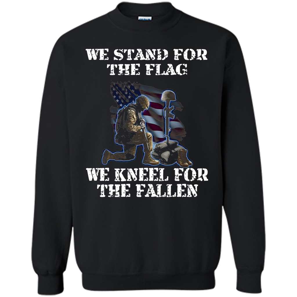 We Stand For The Flag We Kneel For The Fallen T-Shirt