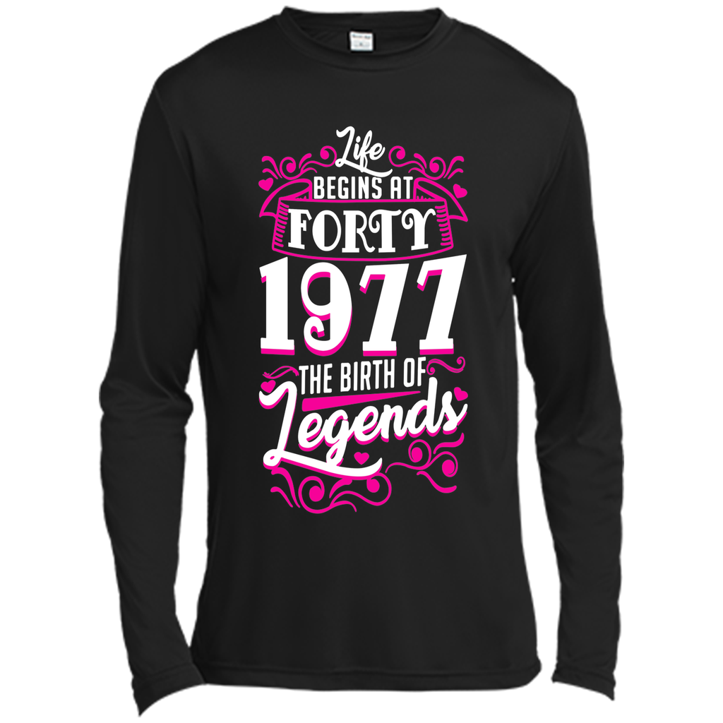 Happy 1977 My 40th Birthday Gift Ideas T shirt