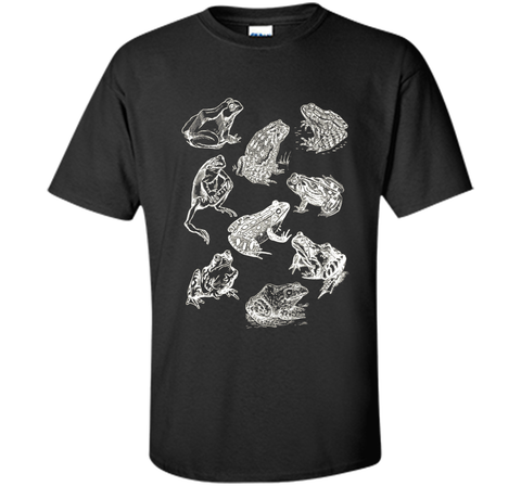 Cute Collection of Frogs and Toads T-shirt