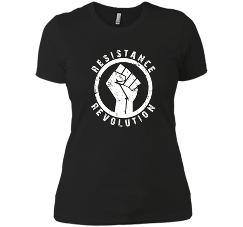 Resistance Revolution Civil Rights Black Power Fist T-Shirt