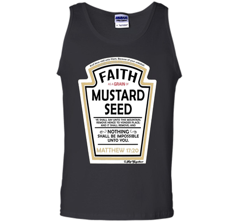 Faith as a Grain of Mustard Seed Christian Parody T-Shirt