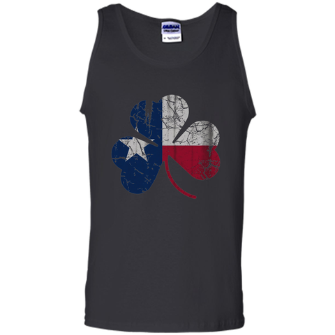 Irish Flag of Texas Shamrock Shirt