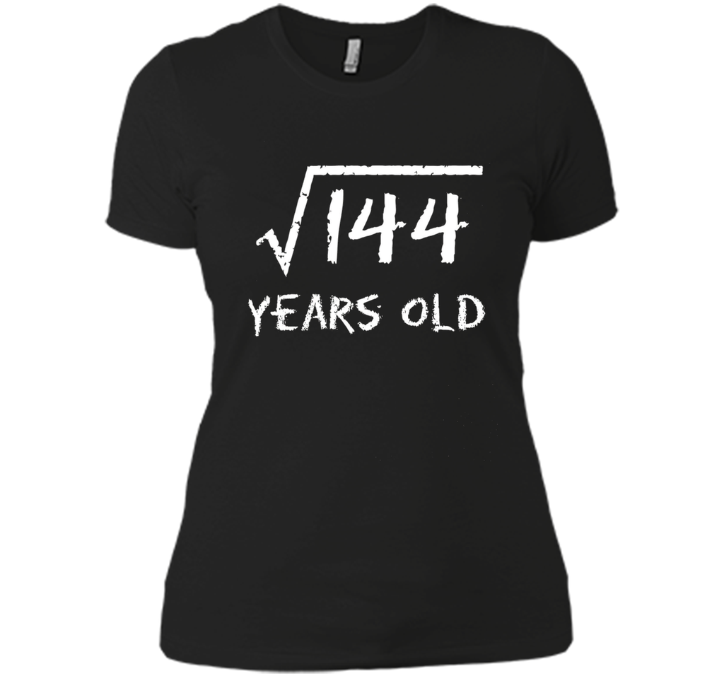 Square Root of 144: 12th Birthday 12 Years Old T-Shirt