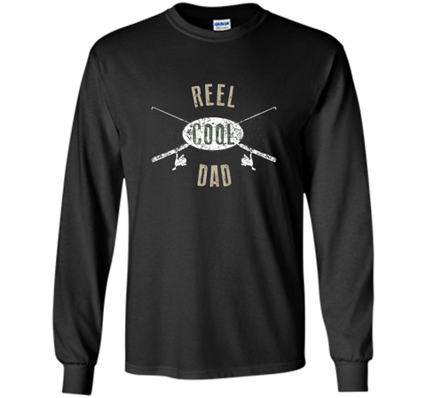 Mens Reel Cool Dad Shirt, Cute Fishing Father's Day Gift