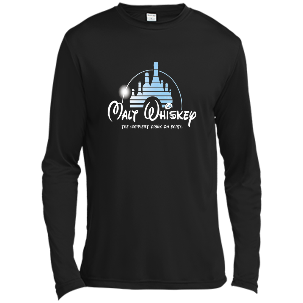 Malt Whiskey T-Shirt The Happiest Drink On Earth