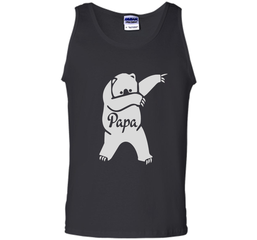 Papa Bear Cute Dabbing Funny Dab Dance Gift Shirt for Father