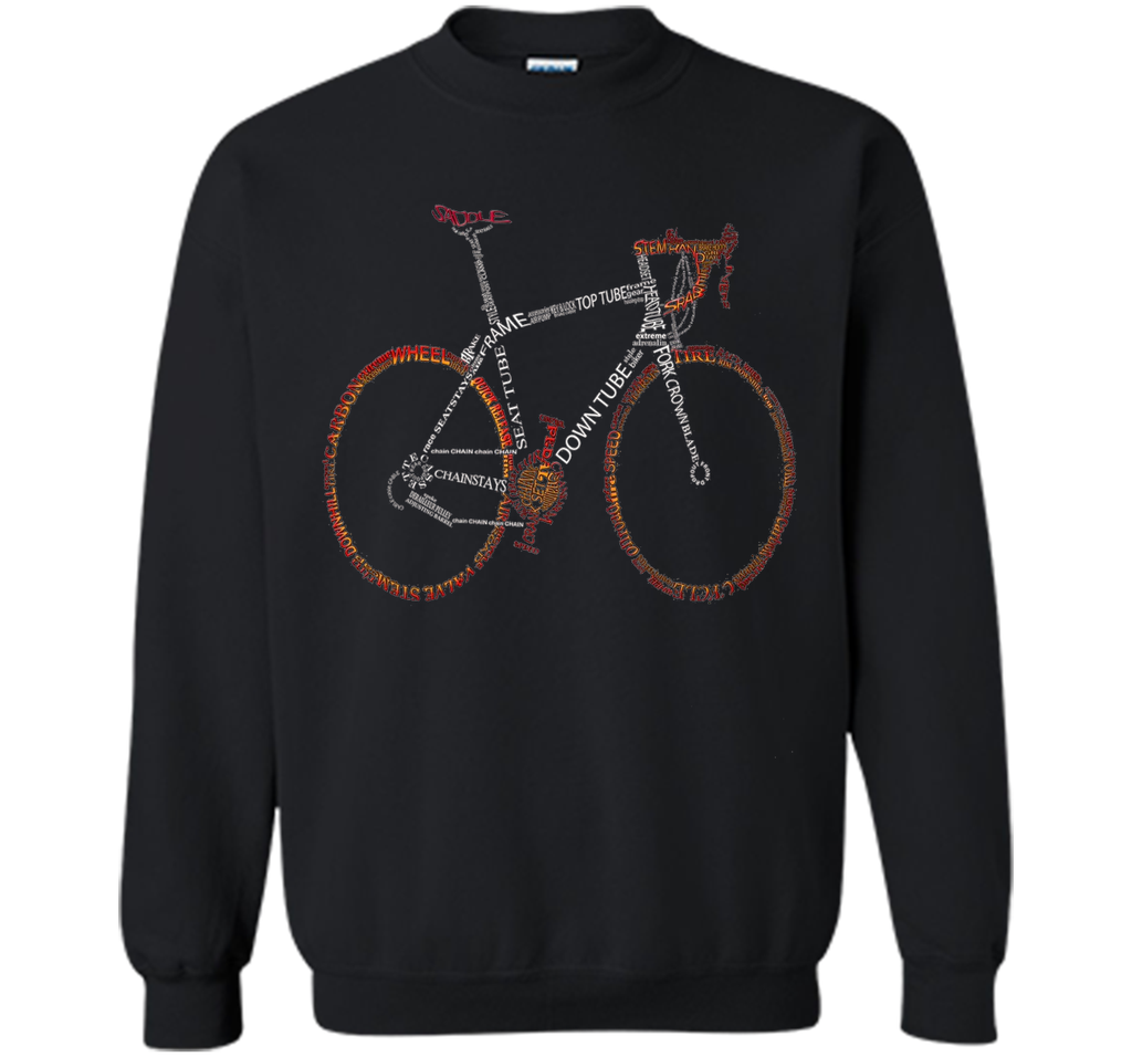 Bicycle Amazing anatomy tshirt - cool tshirt for cyclist