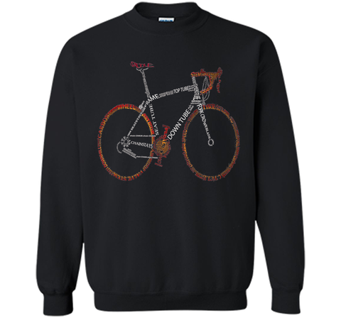 Bicycle Amazing anatomy tshirt - cool tshirt for cyclist