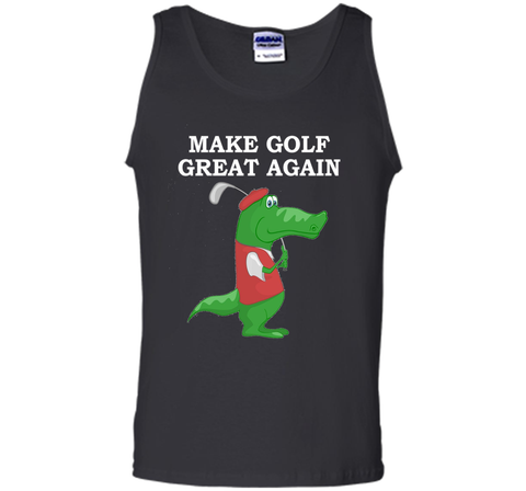 Make Golf Great Again Funny Joke Alligator Shirt