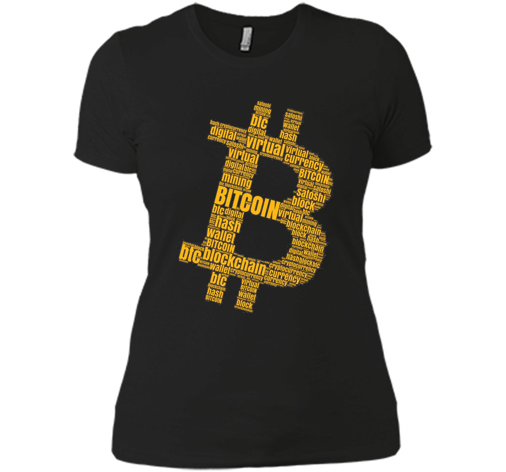Bitcoin Typography T-Shirt