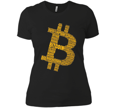 Bitcoin Typography T-Shirt