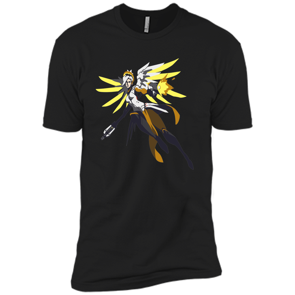 Overwatch Mercy Battle Ready Spray Tee Shirt