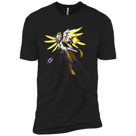Overwatch Mercy Battle Ready Spray Tee Shirt