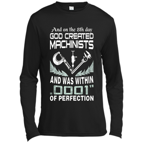 God created machinist t shirt