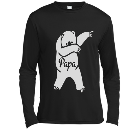 Papa Bear Cute Dabbing Funny Dab Dance Gift Shirt for Father
