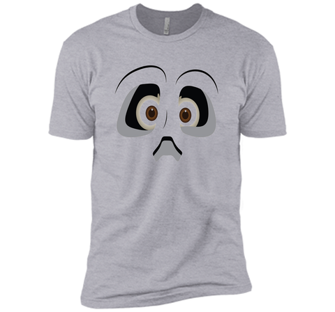Halloween Ghost Face Funny T-Shirt Next Level Premium Short Sleeve Tee