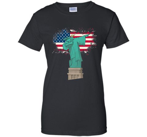 Liberty Dab 4th of July T-Shirt