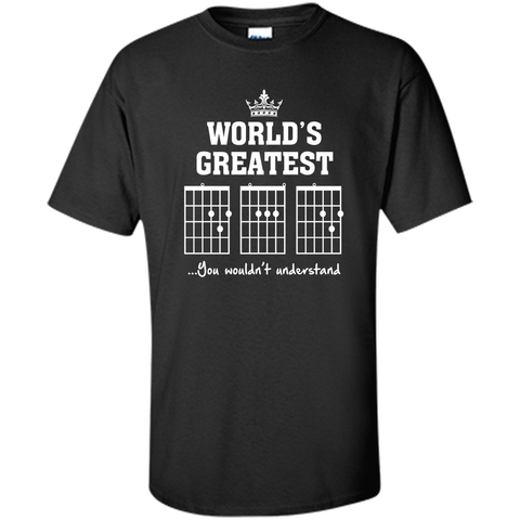F chord DAD funny guitar T shirt Unique Father's Day Gift