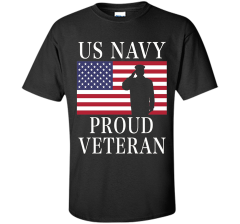 Mens 2017 US Navy Proud Veteran Independence Day T-shirt