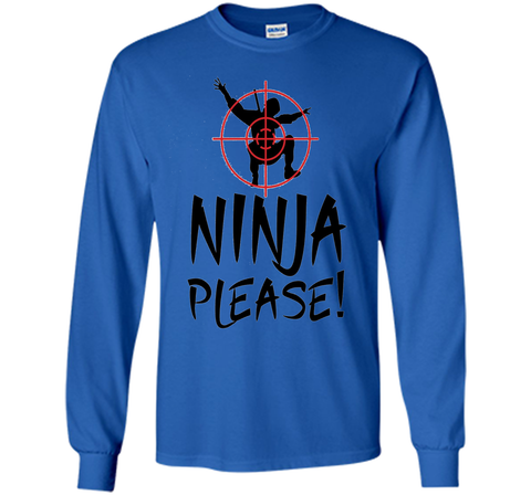Ninja Please Ninja in Crosshairs T-shirt