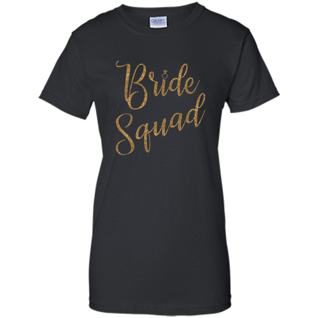 Bride Squad T-Shirt Bachelorette Party Shirts Bridal Shower