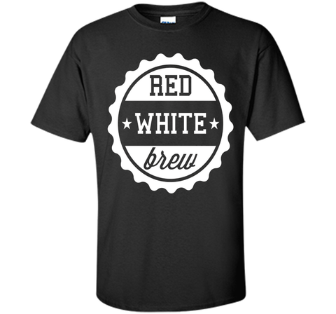 Red White Brew Tee