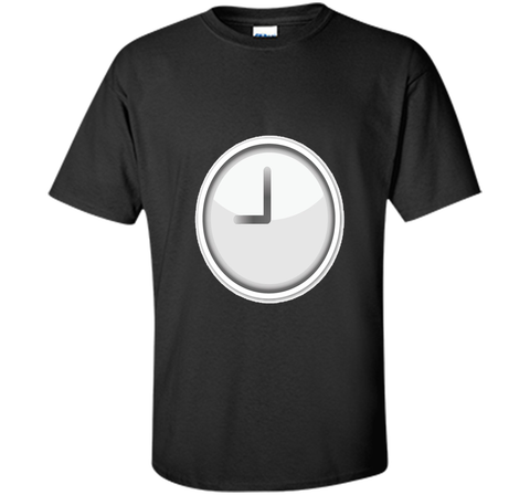 Clock Original Graphic Design T-Shirt Tell Time Hands