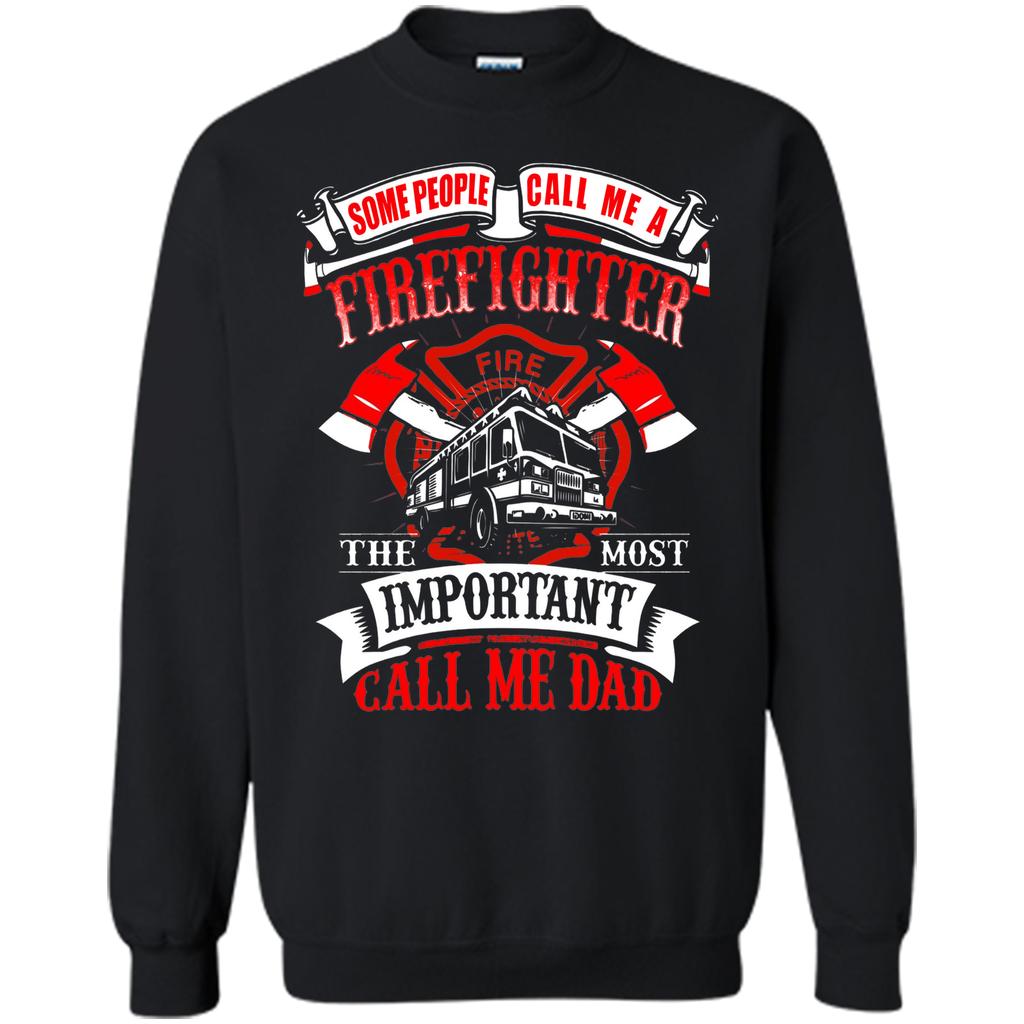 Mens Firefighter Dad Father's Day Gift for Fireman T Shirt