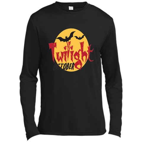 october twilight halloween Long Sleeve Moisture Absorbing Shirt