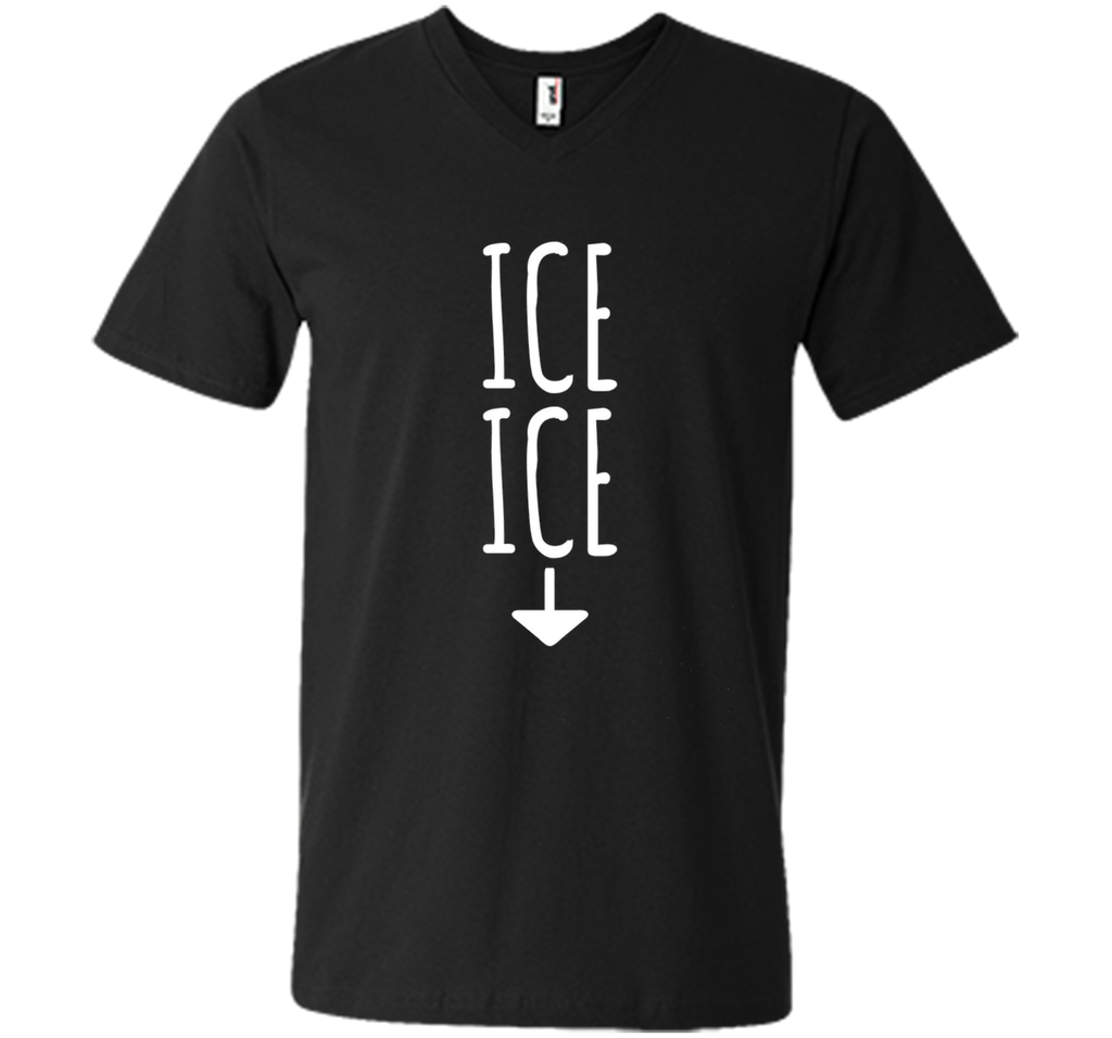 Ice Twice Pregnancy Announcement Funny T-Shirt