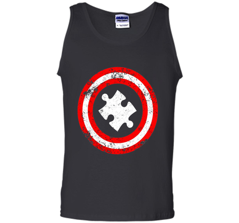 Captain Autism Superhero T-Shirt - Autism Awareness Shirts