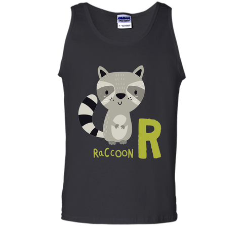 Alphabet Animals Raccoon T-Shirt