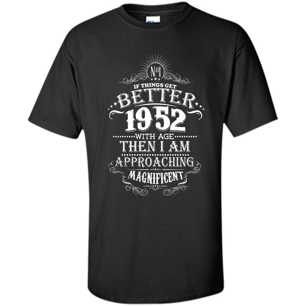 Vintage 1952 Birthday T-Shirt 65 Years Old Birthday Gift
