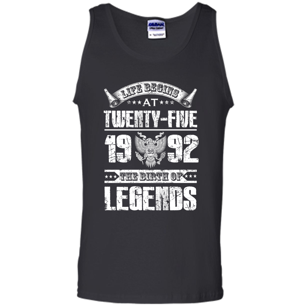 Life begins at 25, 1992 the birth of legends- 1992 T Shirt shirt