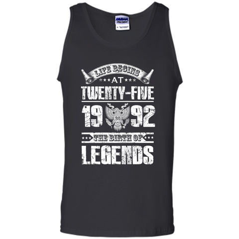 Life begins at 25, 1992 the birth of legends- 1992 T Shirt shirt