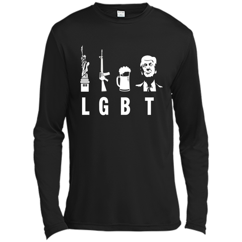 Liberty Guns Beer Trump Support T-shirts Funny Parody LGBT