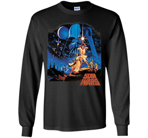 Star Wars Classic Scene Graphic T-Shirt
