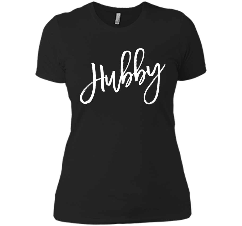 Mens Elegant Bachelor Party Shirt Hubby Black