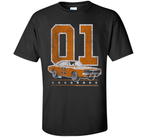 Dukes of Hazzard General Lee 2 Color Vintage on Orange