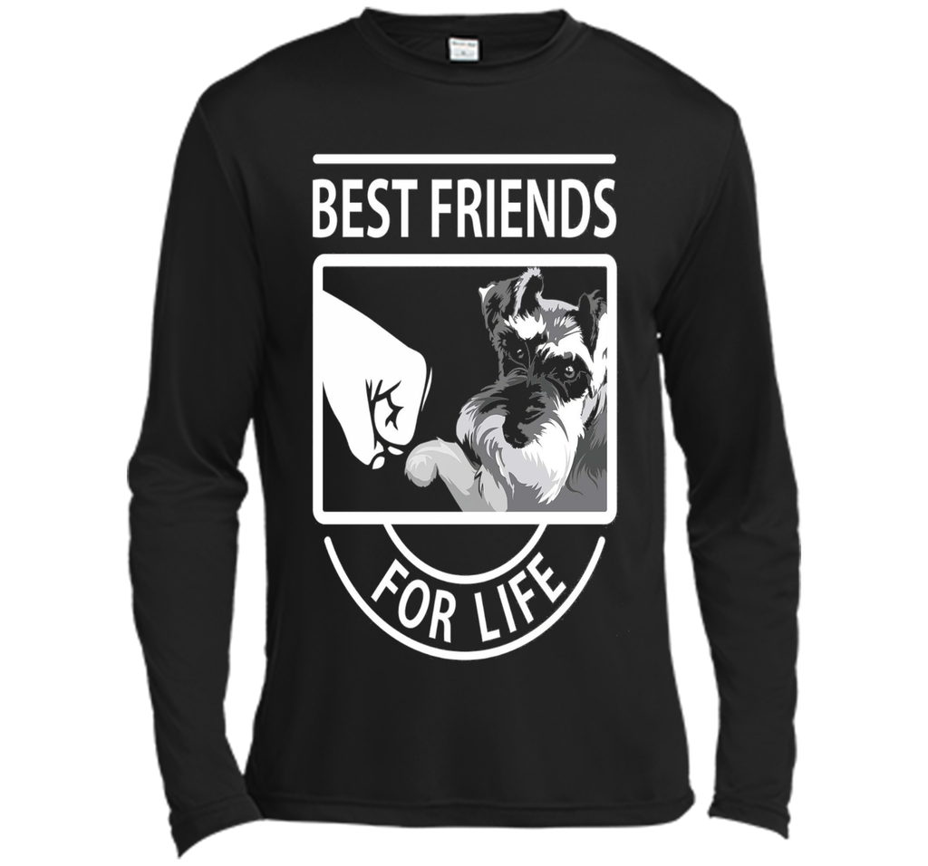 Schnauzer Best Friends For Life tshirt